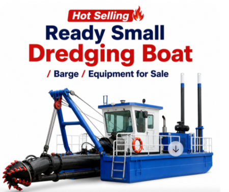 Hot Selling Ready Small Dredging Boat/barge/equipment for Sale