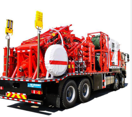 Continuous Sucker Rod Operation Truck for Oilfield Using Coil Tubing Truck