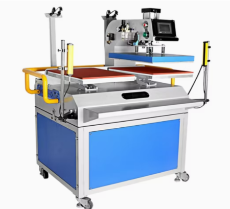 Intelligent Control Automatic up-Slide Double Station Desktop Heat Transfer Press Machines for 40*60cm