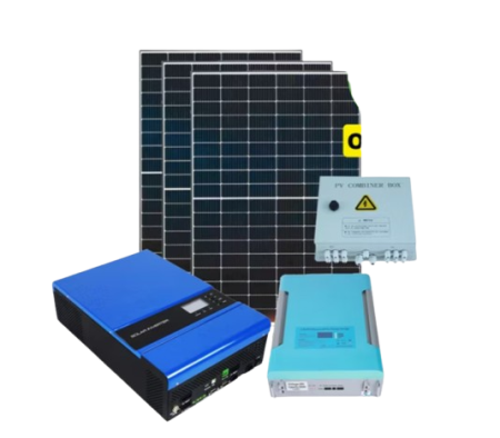 5kw 10kw 15kw 20kw 25kw 30kw Hybrid on/off Grid Solar PV Panels Photovoltaic Home Energy Storage Power Generator with Lithium-Ion Battery and Inverter