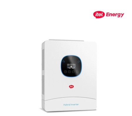 itel Energy 4kW Hybrid Solar Inverter – Powers ACs, Fridges & TVs (24V, IP54 Rated)