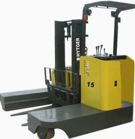 1.5 Ton (narrow aisle) Side Loading Electric Forklift