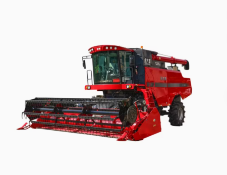 Multifunctional Combine Harvester Machine for Efficient Corn and Rice