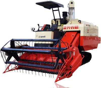 Multifunctional Combine Harvester Machine for Efficient Corn and Rice