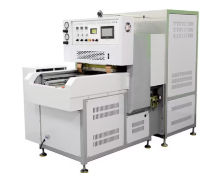 High Pressure Hydraulic Embossing Machine High Frequency Double-Head Bronzing Machine for Shoe Cover