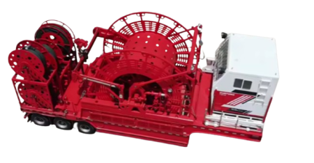 60K/80K/100K/140K Trailer CTU Coiled Tubing Units for Oilfield Use Coil Tubing Truck Oil Field Equipment